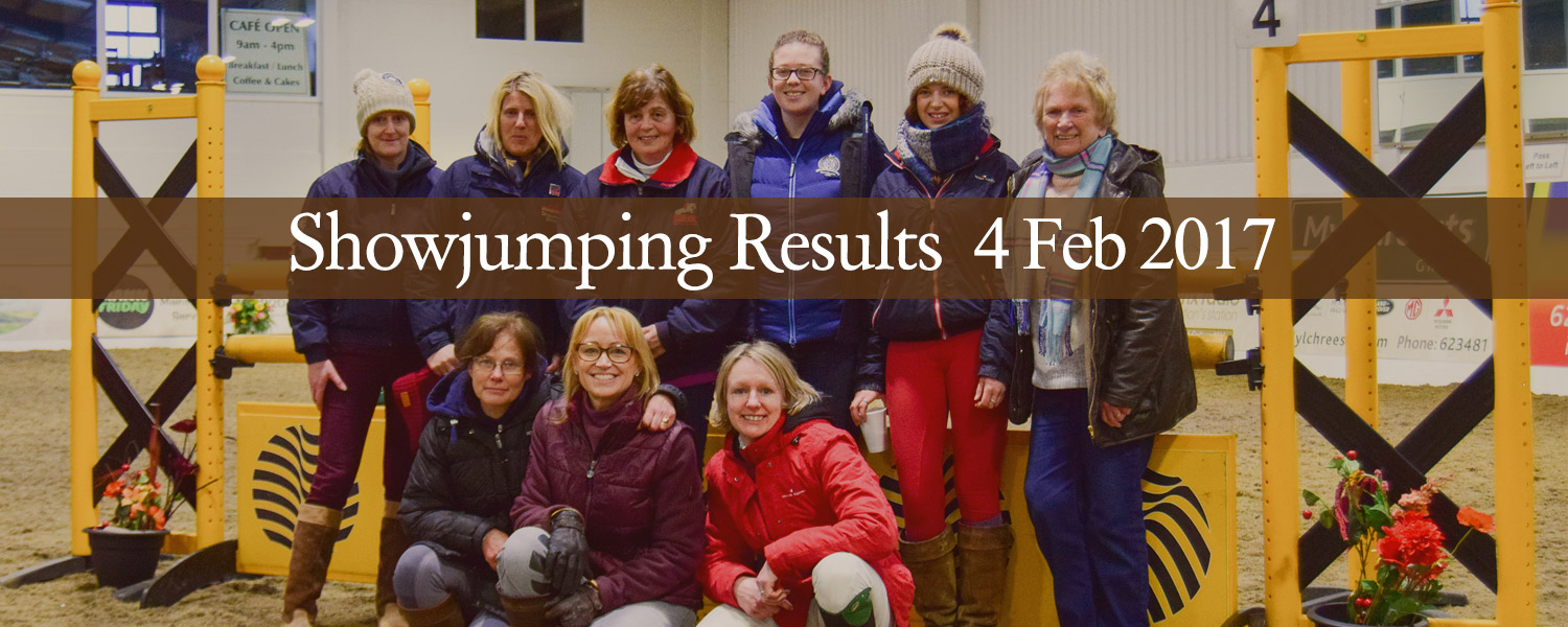Ballavartyn Showjumping Results 4 February 2017