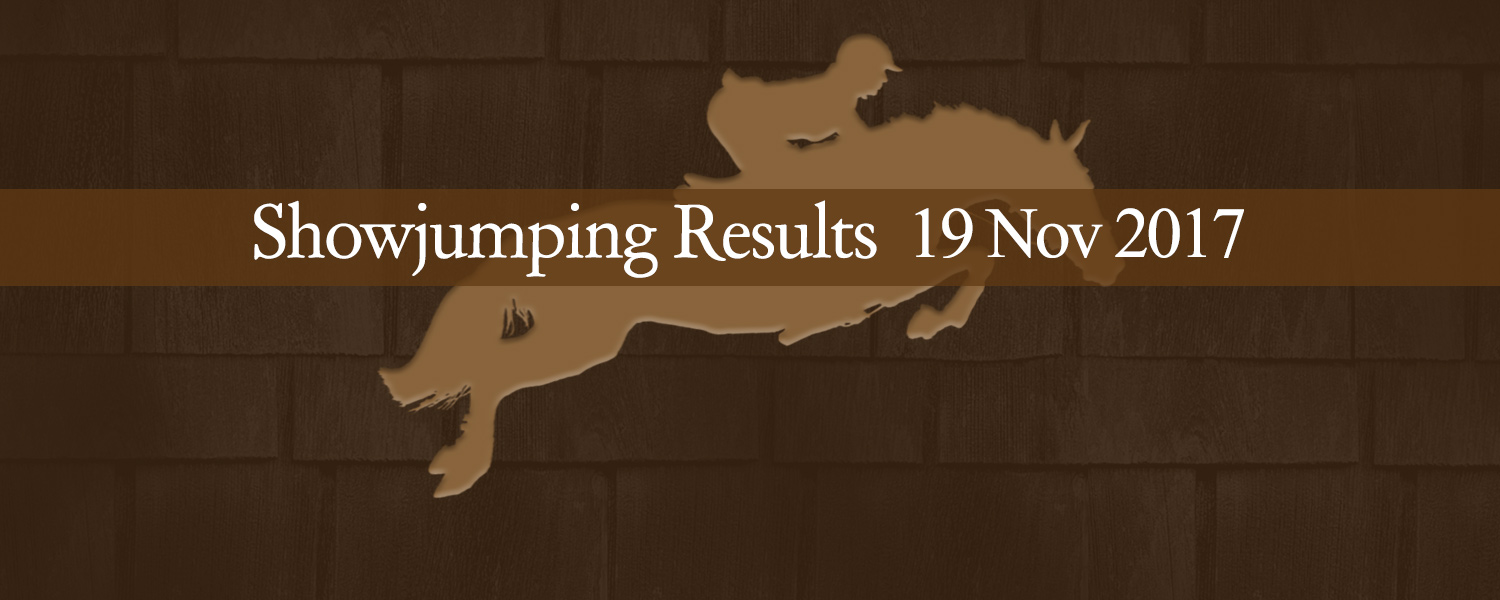 Ballavartyn Showjumping Results 11/17