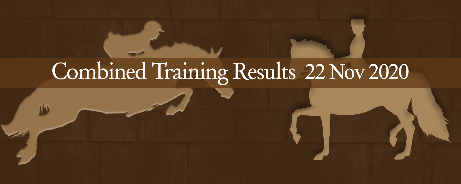 Ballavartyn Combined Training Results 22 November 2020