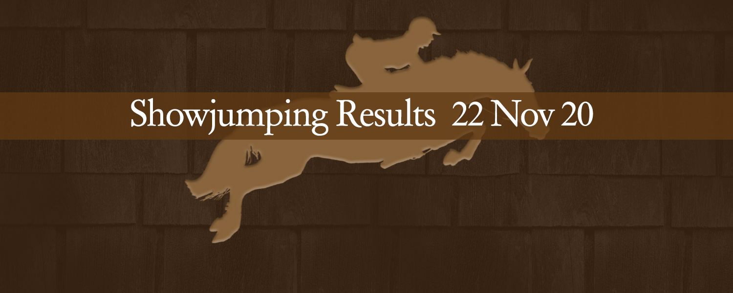 Ballavartyn Showjumping Results 22 November 2020