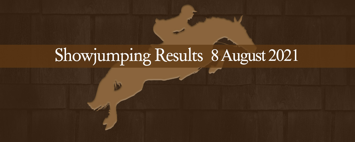 Ballavartyn Showjumping Results 8 August 2021