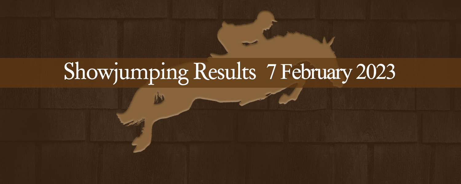 Ballavartyn Showjumping Results 7 February 2023