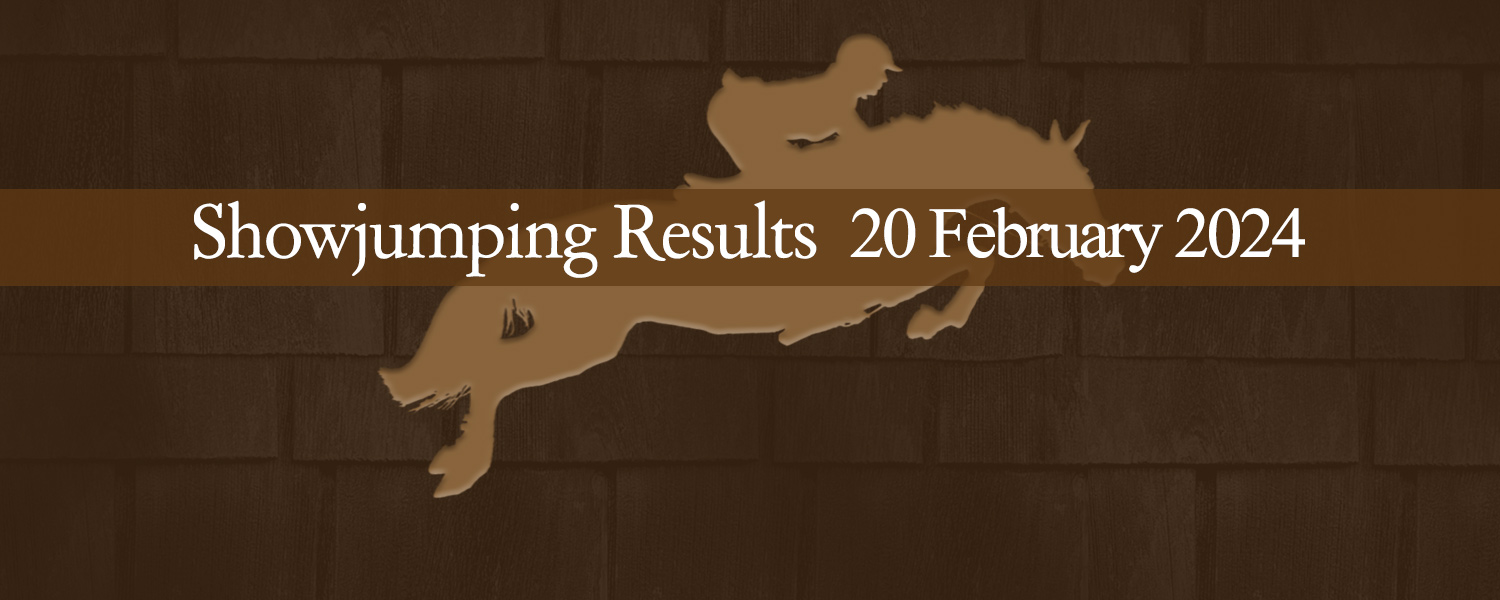 Ballavartyn Showjumping Results 20 February 2024